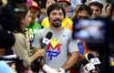 Pacquiao's hope: study Bible with Mayweather