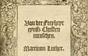 Luther annotations found on one of his major works