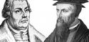 10 differences between Martin Luther and John Calvin