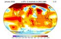 January was the ninth straight month of record-breaking global warmth