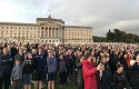 20,000 walk in silence against drastic relaxation of abortion law in Northern Ireland