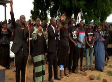Parents of abducted Nigerian students gather to pray for their release