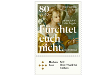 ‘Do not fear’, a Christmas stamp of the German post