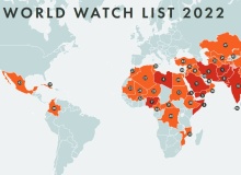 The 50 countries of the World Watch List 2022