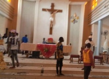 Dozens killed in attack on Catholic church in Nigeria