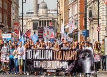 Over 7,000 march for life in London