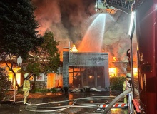 Fire destroys building of Korean-German free evangelical church