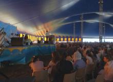 Around 30,000 Roma evangelicals met in a “marquee cathedral” for annual gathering