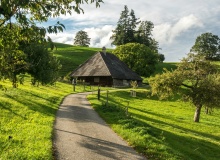 A Christian harvest thanksgiving in the valley of Emmental cheese