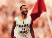 Cody Gapko points to his faith in Jesus after winning the Premier League