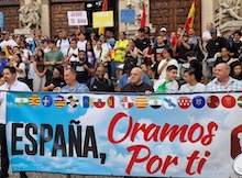 “Your Kingdom come”, a cry that echoed across Spain