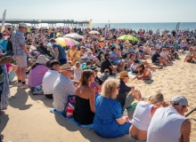 The BBC reports on Bournemouth’s ‘biggest beach baptism’