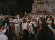 ‘Lumen Fest’: a light shone in Madrid on the darkest night