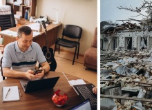 ‘War not only destroys buildings, it also destroyed our home’