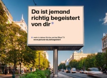 30,000 large-scale posters throughout Germany encourage people to attend church