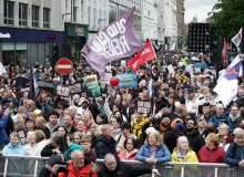 The March for Jesus gathered thousands in Belfast