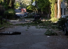 “A missile struck, everything in a radius of 150 metres was devastated”