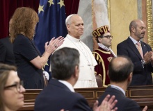 At a parliament devoted to the Pope, everyone picks the pontiff who interests them most