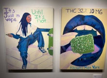 Art reveals the realities of marijuana