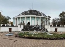 On a Sunday morning, Russia destroys Pentecostal worship place in Kramatorsk