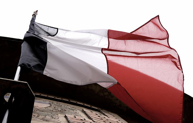 french flag france