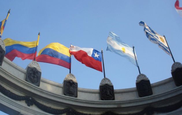 flags latin america