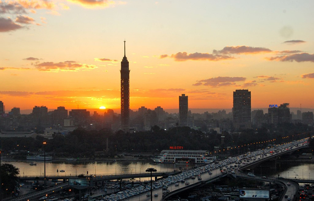 Cairo, sunset