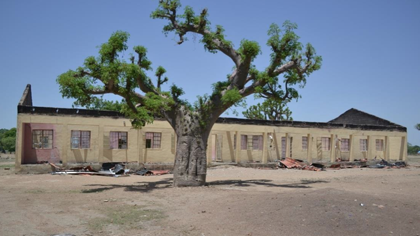 Chibok's school, where the 219 girls were abducted. / Amnesty International.
