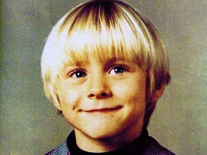 Cobain looks like a normal kid, before his parents separate.