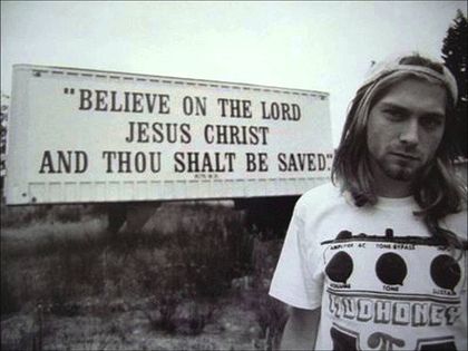 As Bono would say, Cobain is stuck in a moment he can’t get out of.