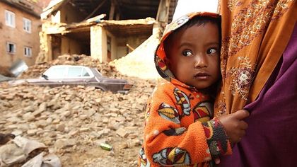 UNICEF has warned against the risk of child trafficking after the earthquake / Reuters