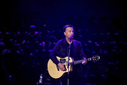 A moment of Michael W. Smith's participation in Barcelona Festival de la Esperanza. / Gabriela Pérez.