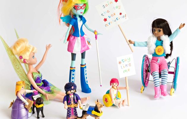 #ToyLikeMe campaign  modified toys to positively reflect disability. / BethMoseley Photography,