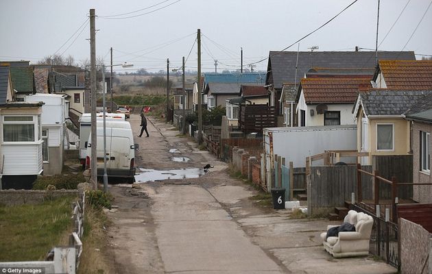 East t Jaywick, Essex, the poorest place in England. / Getty images,East Jaywick