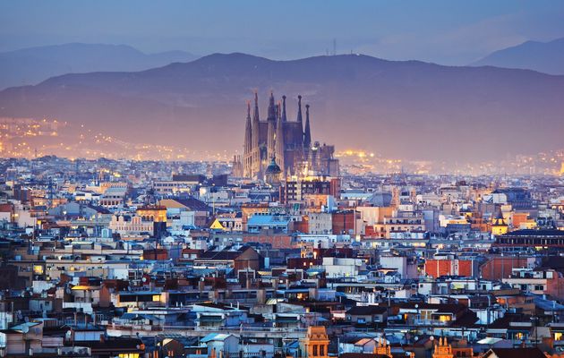 Barcelona, one of the 15 cities analysed in the the study.,barcelona, sagrada familia