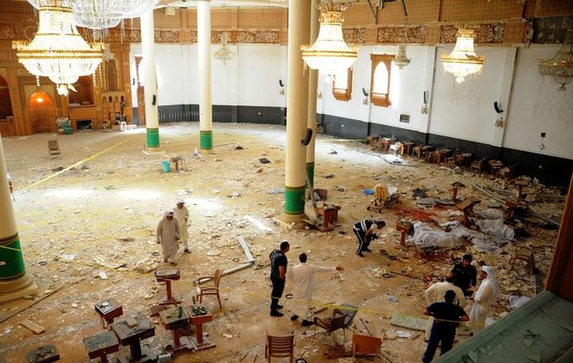 The Shia mosque after the attack / Agencies,