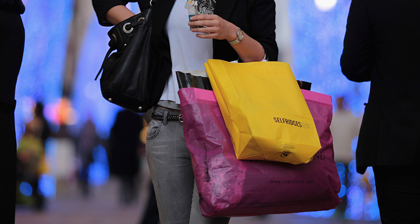 Shopping in the UK. / Getty Images