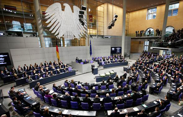 General view of the German parliament, the Bundestag. / DW,Bundestag, parliament, germany