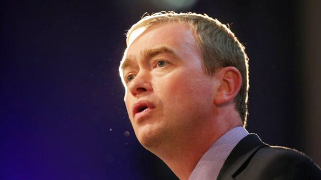 Leader of UK's Liberal Democratic party, evangelical Christian Tim Farron. / BBC,tim farron