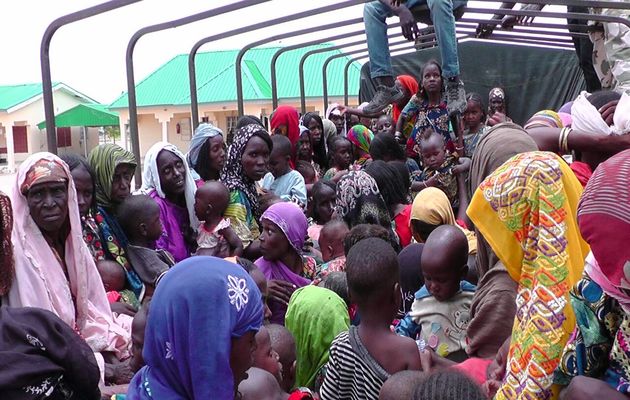 The Nigerian military has rescued 178 people ,