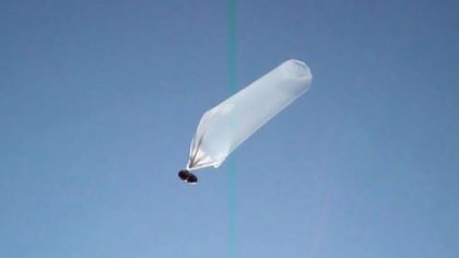 The Bibles are being sent into North Korea via balloon launches / VOM