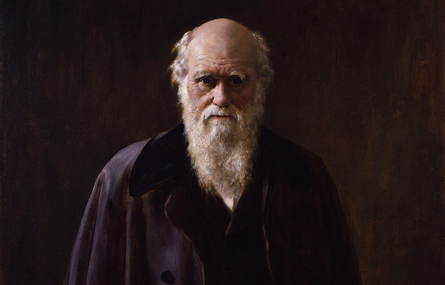 Charles Darwin, in 1881. Portrait by John Collier. / Wikimedia,Darwin, collier, 1881