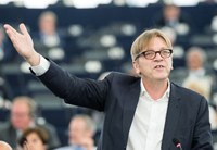Liberal MEP Guy Verhofstadt. / EU Parliament