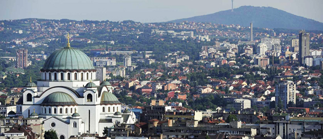 A view of Belgrade, Serbia's capital. ,belgrade
