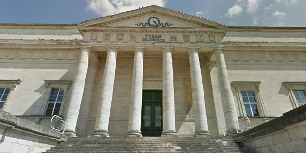 The Justice Court of Angoulême, in France. ,Angoulême. palais de justice, evangelical, lgbt