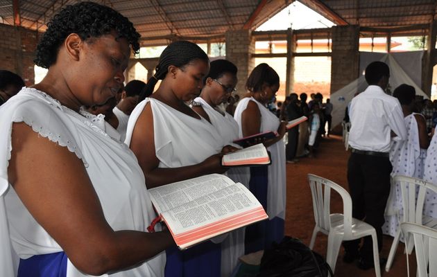 A Christian service in Maiduguri, Boko Haram’s north-eastern home,