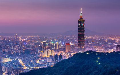 A view of Taipei, in Taiwan. / RW