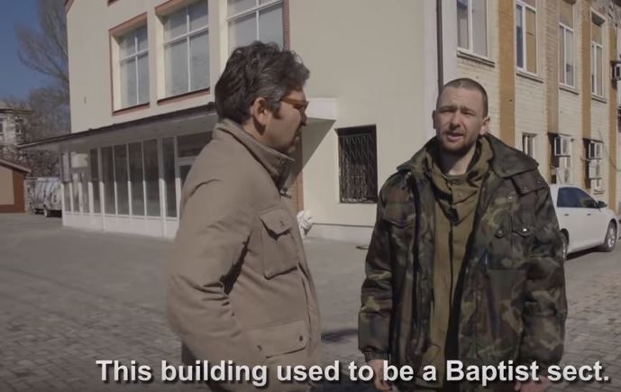 A soldier admits he fights non-Orthodox Christian  minorities. / Vice News