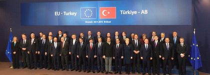 EU and Turkish leaders / EU Council