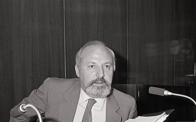 Jose Maria Calviño, director of Spanish public TV 1982-1986. / Getty,